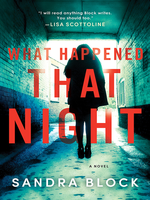 Title details for What Happened That Night by Sandra Block - Wait list